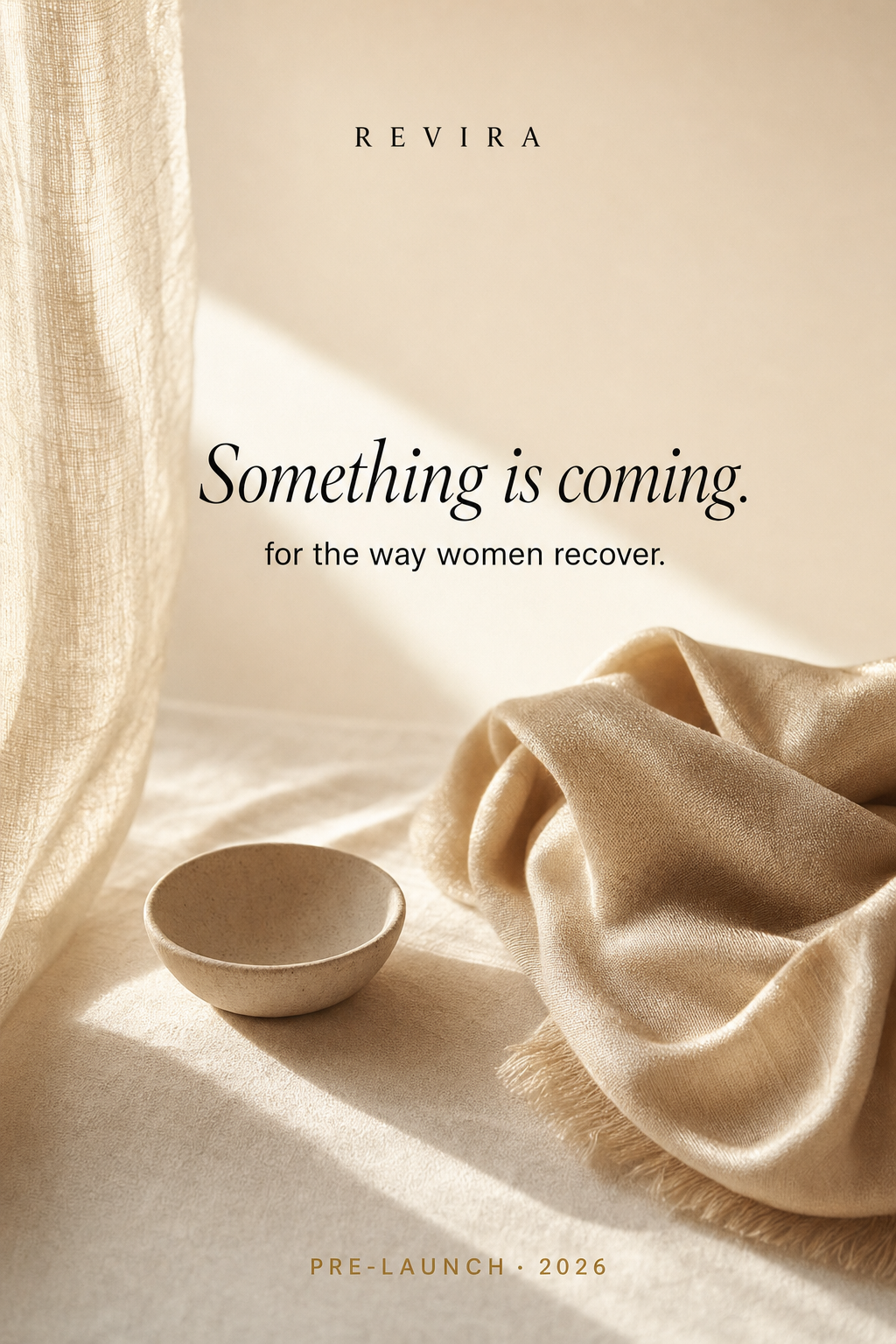 Something is coming — REVIRA waitlist teaser